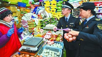 東城全面檢查轄區農貿市場 食品經營